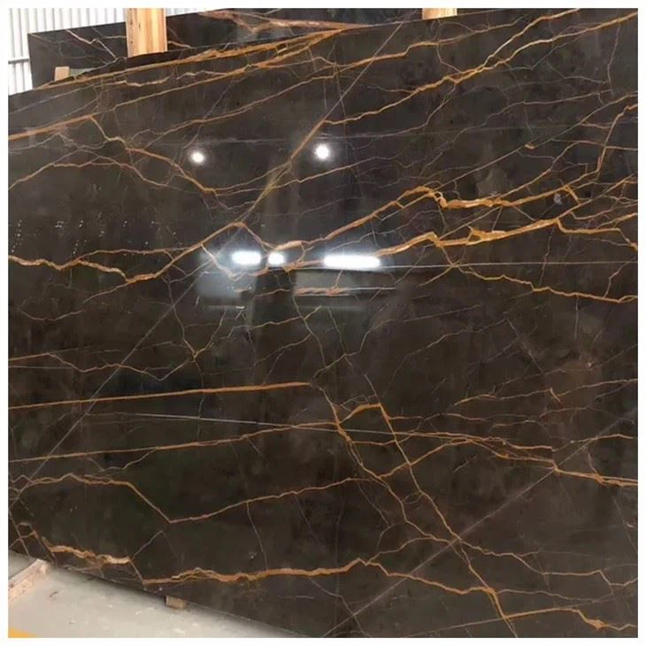 Laurent Brown Marble Slabs