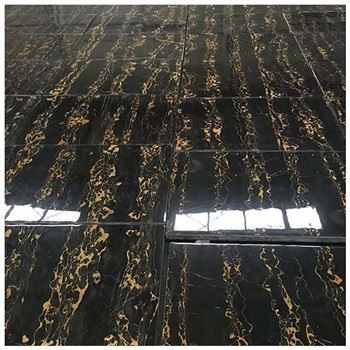 Мраморная плитка Nero Portoro