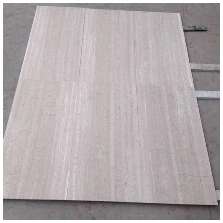 White Wooden Marble Tile