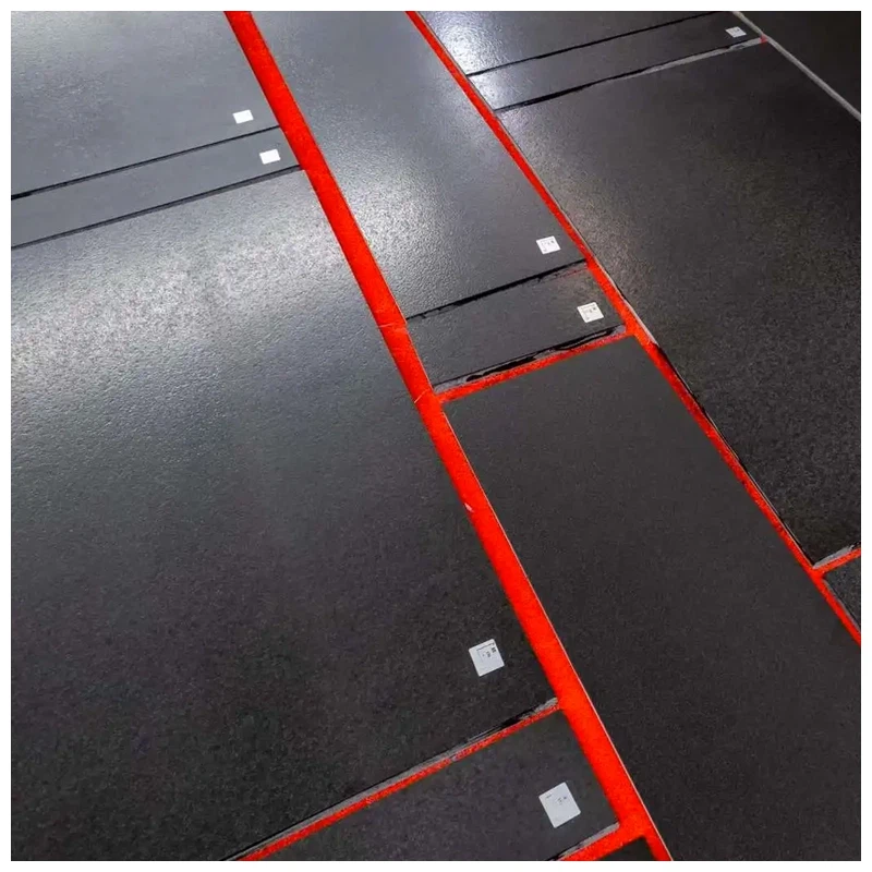 Leathered Black Granite Wall Tile