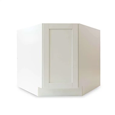 Диагональный угловой шкаф для раковины