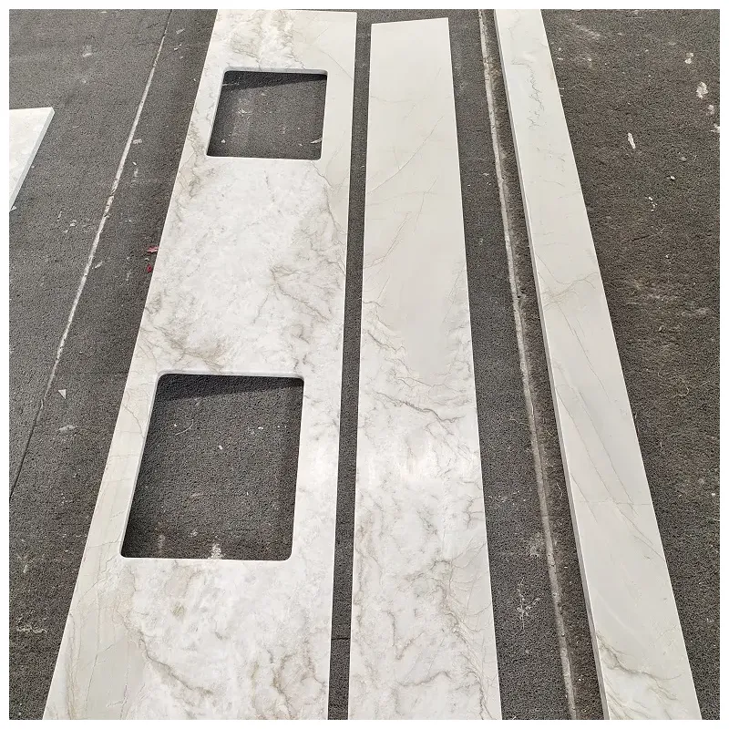 Bianco Superiore Quartzite Bathroom Countertops
