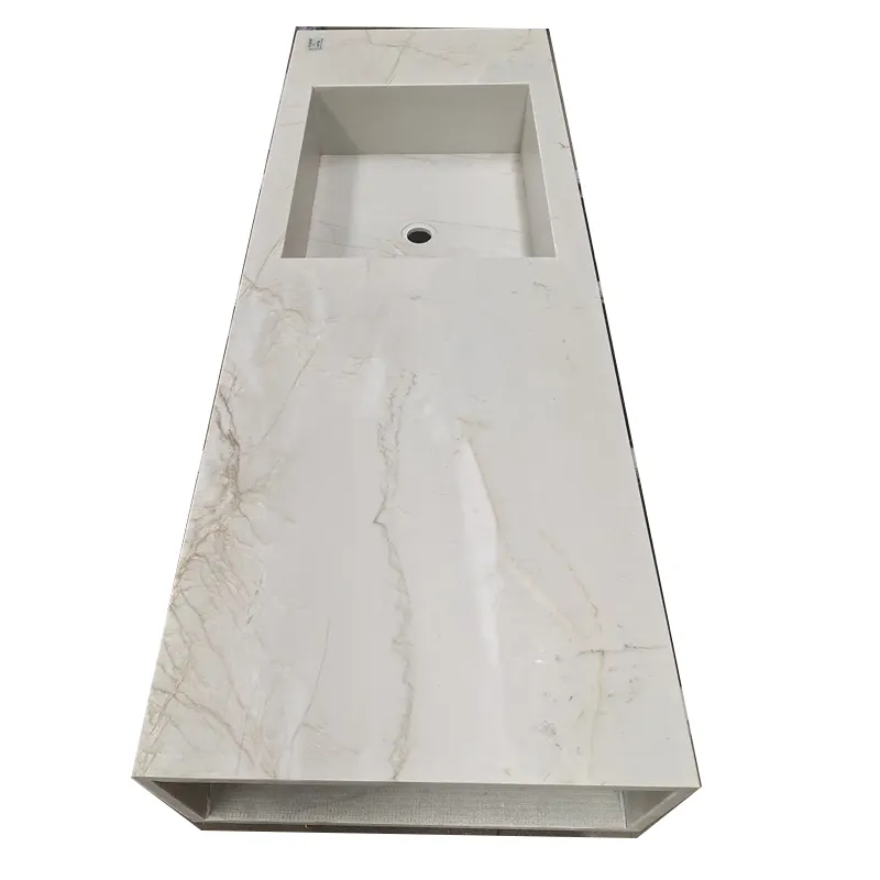 Bianco Superiore Quartzite Vanity Countertops